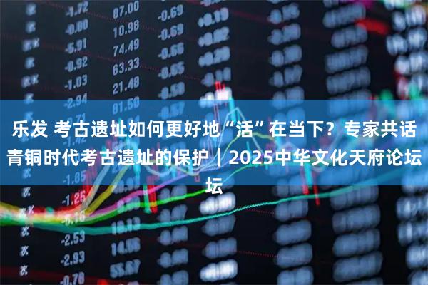 乐发 考古遗址如何更好地“活”在当下？专家共话青铜时代考古遗址的保护｜2025中华文化天府论坛